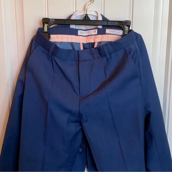 Zara blue suit size 8 - Picture 2 of 5